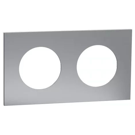 Placca interruttore Schneider Electric odace metal IP21D IK04