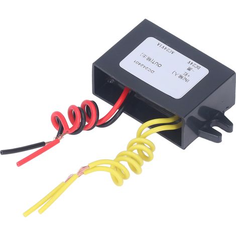 Convertisseur 24V DC vers 24V AC étanche IP67, transformateur régulateur de tension pour équipements électriques, alimentation étanche extérieure. (1/5)