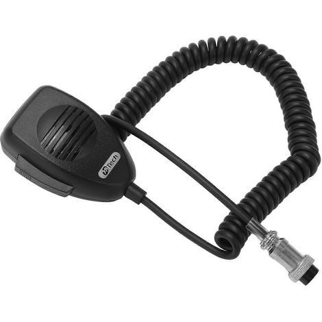 Autoradio-Mikrofon, 2-Wege-Mikrofon mit klarem Klang, ABS-Zubehörteil, Ersatzteil für Cobra