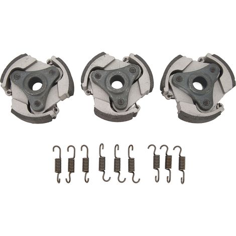 Plateau d'embrayage centrifuge à 9 ressorts, 3 pièces, augmente la puissance de sortie, adapté pour 52cc Pocket PIT Quad Dirt Bike ATV (1/5)