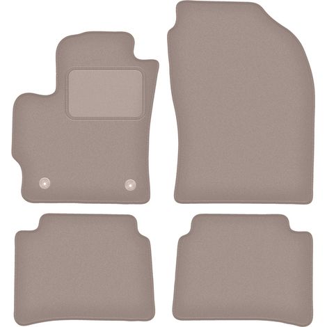 Tapis de sol en velours beige pour Toyota Corolla E21 break/berline (2019-)