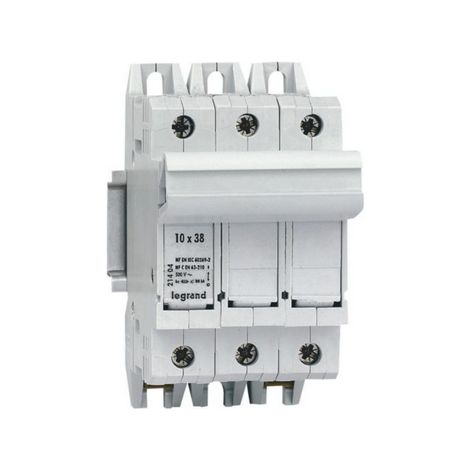 Coupe-circuit sectionnable SP38 pour cartouche industrielle 10x38mm 3P (1/2)