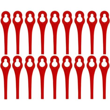 100 pièces lames de rechange compatibles avec coupe bordure IKRA IART 2520, lames en nylon pour IAT 20-1M (1/5)