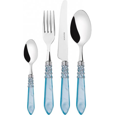 24 morceaux dans des tables en conserve compacte de l'eau suieuse perle Melodia ghiera cromata Bugatti