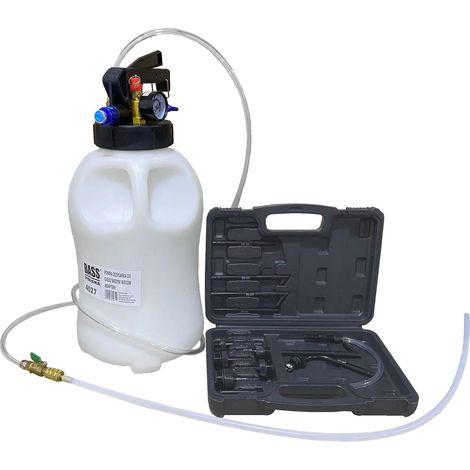 Bomba de aceite de 10 l para cajas de cambios automáticas con adaptadores