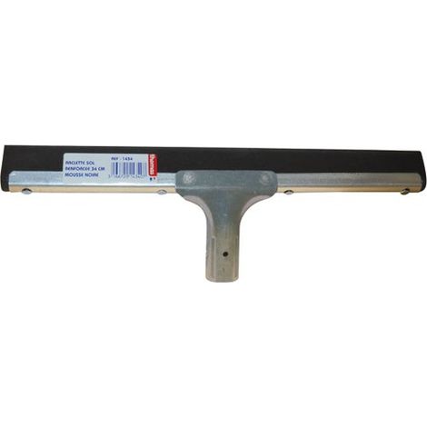 Raclette Metall Boden Schaum Schwarz 34cm - Thomas