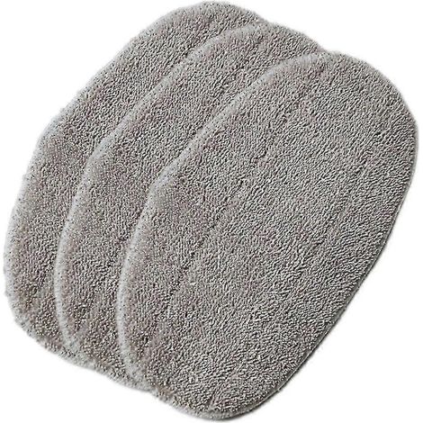 Lot de 3 lingettes de rechange AURA pour balai vapeur Leifheit Cleantenso (1/5)