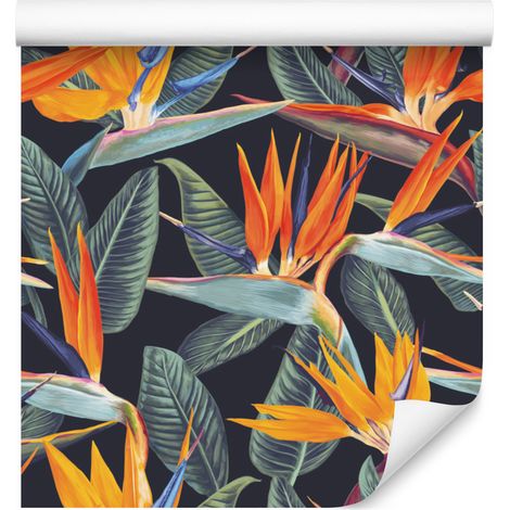 Papel pintado colorido para salón y dormitorio, 50x1000 cm. (1/5)