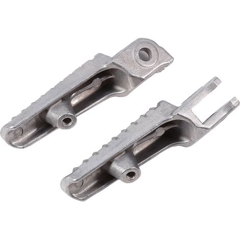 Silberne vordere Fußrasten für Honda CBR600 F4I, CBR919 und CBR1000 (1/5)