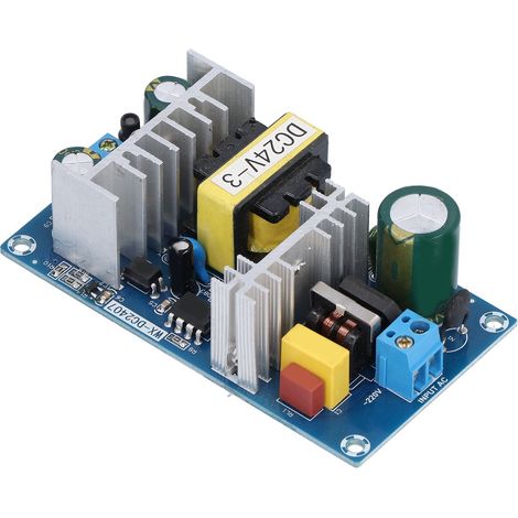 Le module d'alimentation WX-DC2407 est une carte de conversion de puissance AC 110-245V vers DC 24V adaptée aux systèmes de contrôle civils et industriels. (1/5)