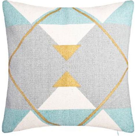 Housse de Coussin Imprimé "Geom" 40x40cm Multicolore