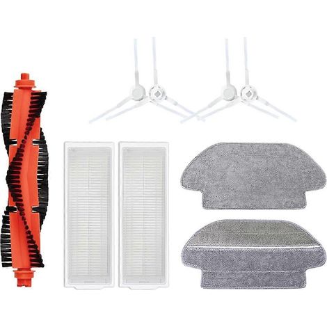 Pour STYTJ02YM 2S/3C 3490 V2 PRO/V3 SE de remplacement Accessoires Main Side Brosse Filtre Serpillière Cloth (1/5)