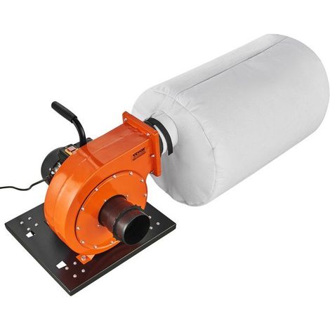 Collecteur de poussière mobile d'atelier - 1 HP - 460 CFM - Sac 80 L - Filtration 2,5 μm - Entrée 100 mm (1/5)