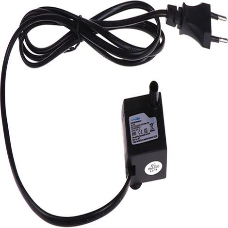 Mini-Unterwasserpumpe, einstellbar, leise und wasserdicht, mit Saugnapf für Aquariumbrunnen, EU-Stecker 220-240 V (1/5)