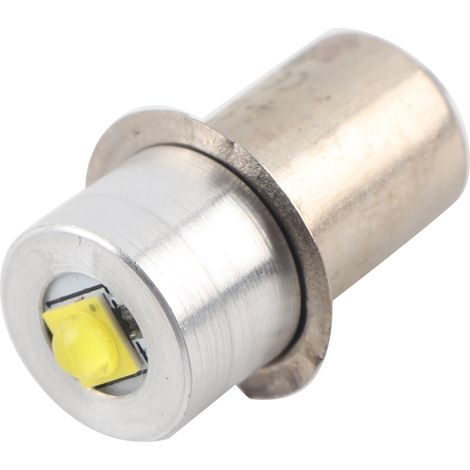 Ampoule rechange P13.5S 3W LED – 4-12V – pour lampe torche / urgence – blanc – VBESTLIFE (1/5)