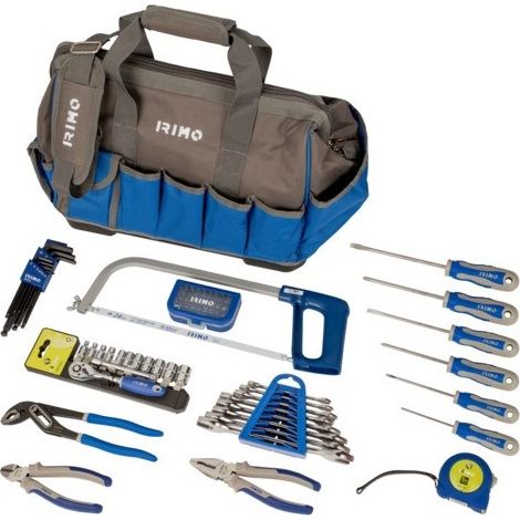 IRIMO - Sac à outils avec composition, 73 pièces