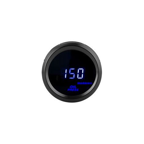 2in Oil Pressure Meter 0‑150PSI Digital Blue LED High Accuracy 12V Automobile Gauge with Sensor (1/5)