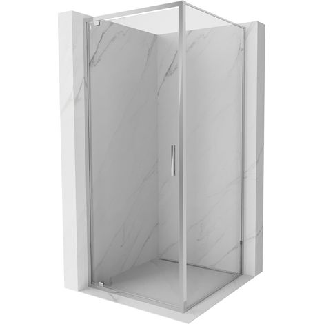 Mexen Exo cabine de douche pivotante 95 x 95 cm, transparent, chrome - 8181-095-095-01-00 (1/5)