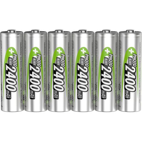 Ansmann 1322-0000-510 Mignon (AA)-Akku NiMH 2400 mAh 1.2 V 6 St. (1/4)