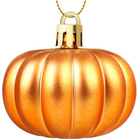 Pumpkin - 36 Pièces - Ornement Accroche Décoration Automne Fête Des Récoltes Halloween Noël - Orange (1/5)