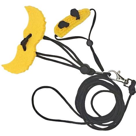 Ensemble harnais et chapeau pour reptiles, ailes et accessoires photo pour dragon barbu (1/4)