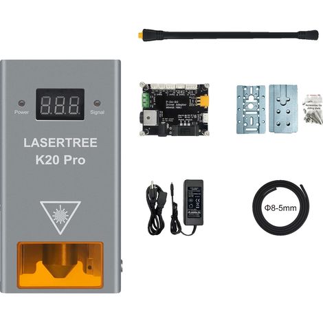 Módulo de grabado láser de alta potencia (20 W), con asistencia neumática integrada, LT-K20-PRO-UE (1/2)