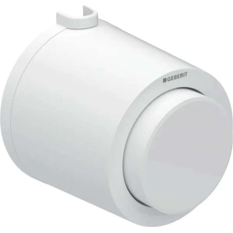 Geberit - Fernauslösung der Spülung Typ 01, für Unterputz-Spülkasten 8 cm, Alpinweiß 116.047.11.1 (1/2)