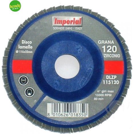 Disco lamellare Imperial Ø115mm grana 36