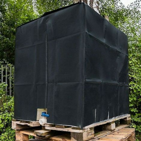 Colori Copertura impermeabile per giardino esterno Contenitore per cisterna di acqua piovana IBC da 1000 litri Toncovers (1/5)