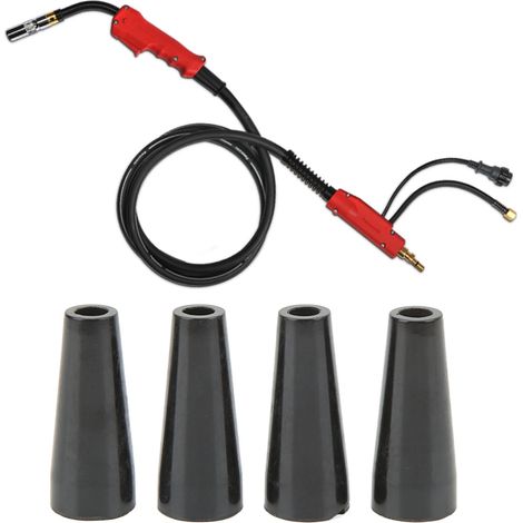 4 buses auto-protégées sans gaz KP1939-1, compatibles avec les torches de soudage MIG 100 L (1/5)