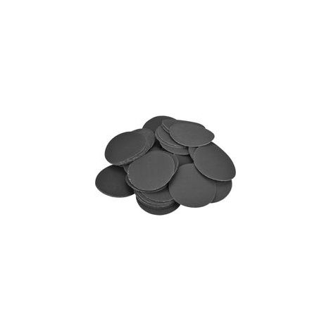 Lot de 50 disques abrasifs autoagrippants de 50 mm, tampons de polissage et papier de verre abrasif (n° 400) (1/5)