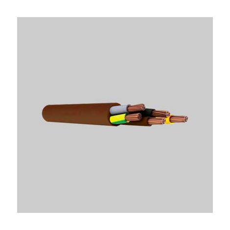 CAVO PENTAGONALE 'MARRONE' Sezione 5x1,5 mm