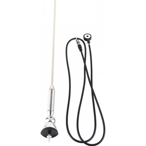 BEBUSINGOTO Antena de radio AM/FM universal para techo de coche de 18,5 pulgadas con giro de 180° (1/5)