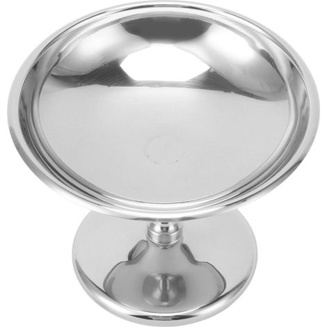 Coupe à dessert vintage en acier inoxydable 304, résistante et idéale pour les puddings, laits, gelées et crèmes glacées. Parfaite pour les cafés. (1/5)