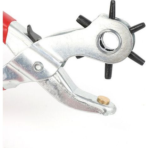 Pince Perforatrice Appareil Trous Ceintures Cuir Bracelets Carton Fabriquée en Allemagne Emporte Piece à 6 Poinçons : 2/2.5/3 / 3.5/4 / 4.5 mm. (1/5)
