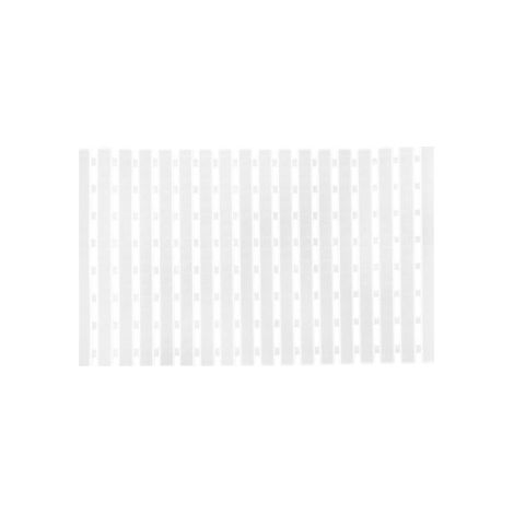 Tapis de bain 38x68cm 850g - Blanc, LAUXA HOME (1/5)