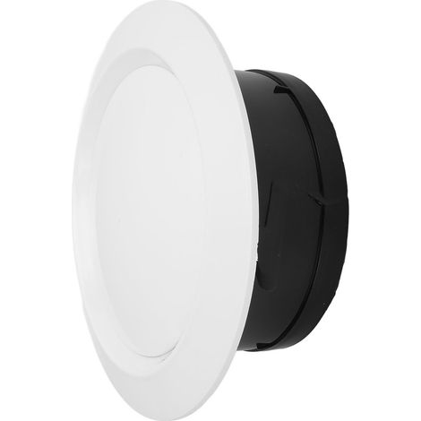 Bouche d'aération ronde 150 mm en ABS réglable pour maison salle de bain cuisine bureau (1/5)