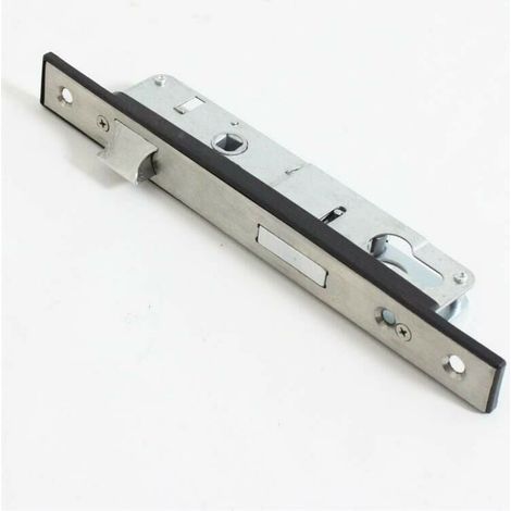 DPZO Serrure à encastrer monopoint de porte de jardin 85 mm en acier inoxydable-DPZO
