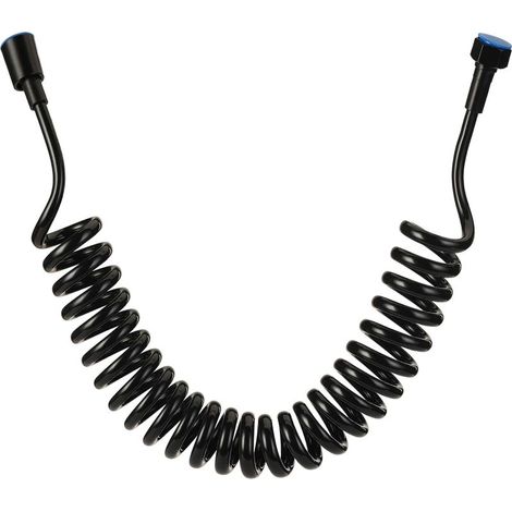 Tuyau Bidet - Tuyau Douche Téléscopique Flexible 2 M - Raccord 1/2 Pouces - Pour Pompe À Main Toilette Salle De Bain - 1 Pièce (1/5)