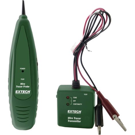 Extech TG20 rilevatore di cavi nero robusto