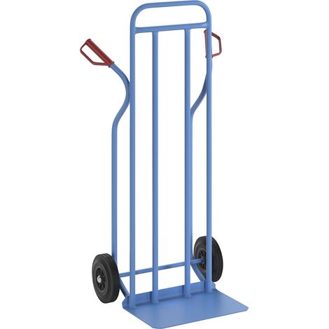 eurokraft pro, Diable en acier, modèle XXL, bavette (1/5)