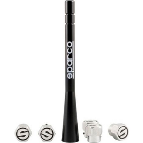 Pack Antenne +5 Bouchons De Valves Sparco (1/3)