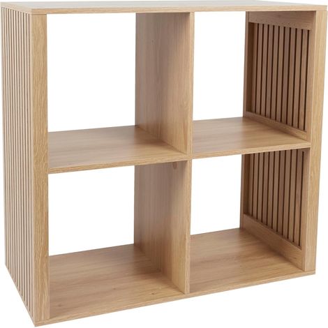 HOME DECO FACTORY - HD0241 - Meuble de rangement modulaire Klaus à 4 compartiments (1/5)