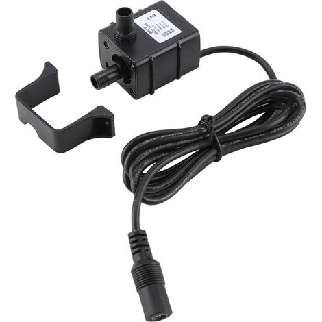 Pompe de piscine submersible à moteur sans balais ultra-silencieux DC12V de 3 mètres et 240 l/h