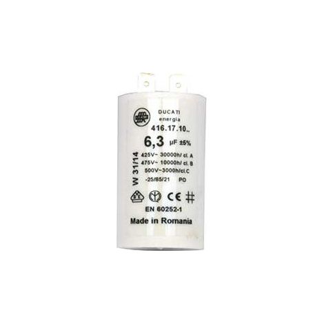 Condensateur 6.3 aef 450v pour hotte Roblin 133.0071.067