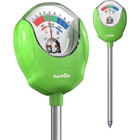 Herramienta de jardinería rainpoint da01 sin pilas lectura rápida