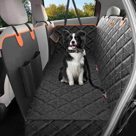 Protection Voiture Chien Siege Arriere Imperméable Antidérapante Housse Voiture Chien avec Fenetre en Filet Protege Siege Voiture Chien, Convient à la Plupart des Voitures SUV et Camions (1/5)