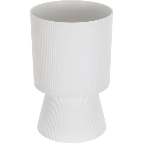 Blumenvase aus Kunstharz Urnenförmiges Pflanzgefäß 27 2 cm