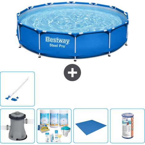 Bestway Steel Pro Rund - 366x76 cm - 6-teilig S22105 (1/4)