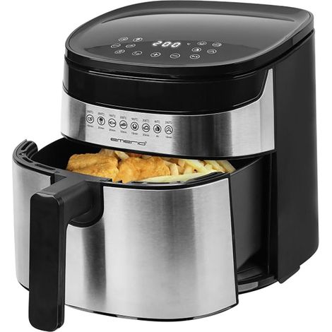 Friggitrice ad aria Emerio AF 129084 nero 1300 W 4,5 L